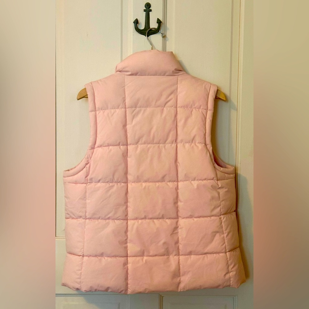 Tommy Hilfiger Light Pink Puffer Vest - Picture 2 of 7
